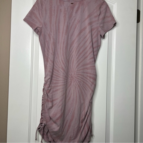 VS Pink tie dye ruched side dress size medium - Picture 7 of 8